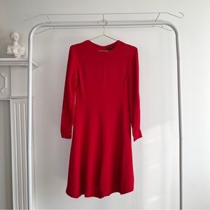 Massimo Dutti Red Dress
